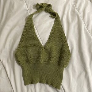 Crochet Knit Halter top